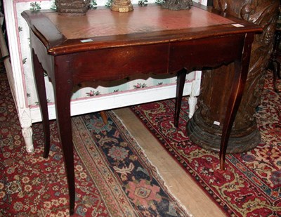 Lot 100 - Louis XV Style Leather Inset Walnut Writing Table