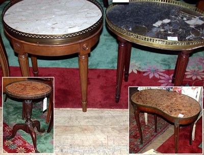 Lot 114 - Group of Four Louis XV Style, Louis XVI Style...