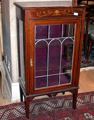 Lot 148 - Edwardian Marquetry Inlaid Mahogany Vitrine