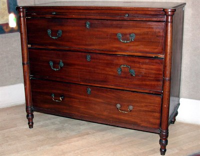 Lot 125 - Neoclassical Style Mahogany Commode