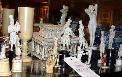 Lot 149 - Miscellaneous Group of Ivory and Simulated...