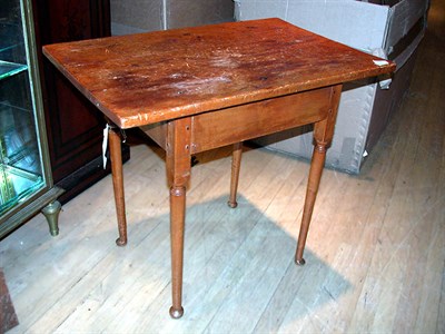 Lot 90 - Maple and Pine Tavern Table The rectangular...
