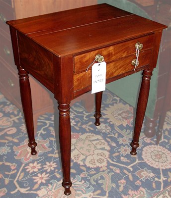 Lot 87 - Classical Mahogany Two-Drawer Stand Height 29...