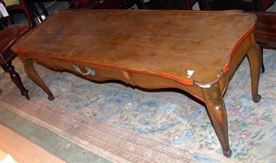 Lot 209 - Provincial Louis XV Style Walnut Low Table