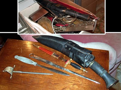 Lot 217 - Miscellaneous Group of Decorative Daggers and...