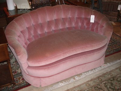 Lot 288 - Victorian Style Upholstered Love Seat
