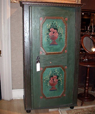 Lot 296 - Provincial Painted Cabinet