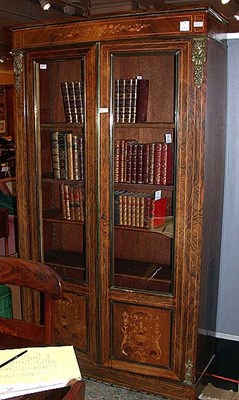 Lot 334 - Louis XVI Style Rosewood Bibliotheque