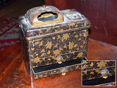 Lot 364 - Chinese Lacquered Box