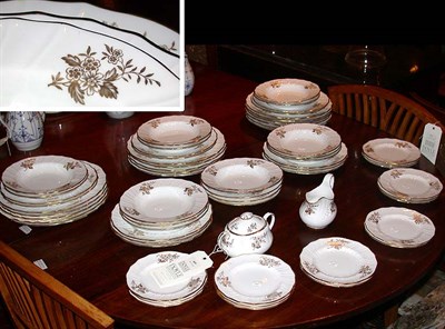 Lot 409 - Spode Gilt Decorated Porcelain Dinner Service...