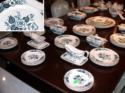 Lot 571 - English Ironstone Dinner Service Approximately...