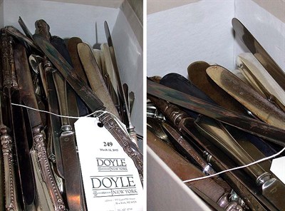 Lot 249 - Miscellaneous Group of Silver Flatware Total...
