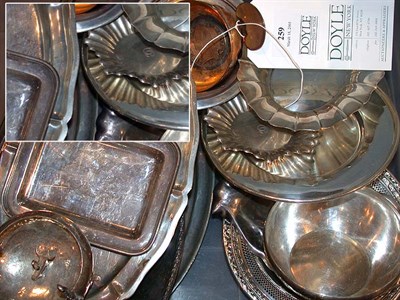 Lot 259 - Miscellaneous Group of Silver Articles Total...