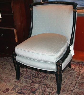 Lot 478 - Empire Style Upholstered Side Chair