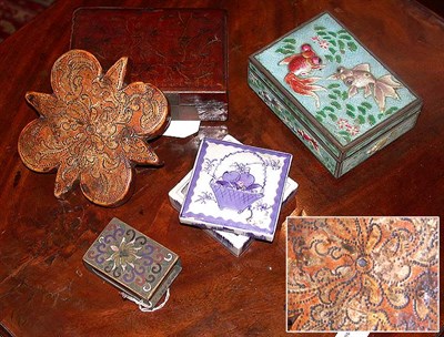 Lot 360 - Miscellaneous Group of Nine Asian Boxes