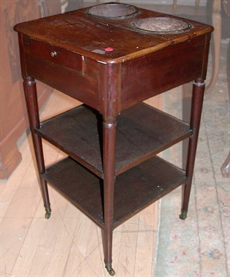 Lot 250 - Provincial Directoire Mahogany Rafraichissoir