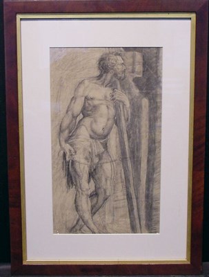Lot 25 - Manner of Giorgio Vasari STANDING MALE FIGURE...