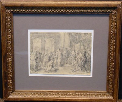 Lot 28 - Attributed to Antoine Coypel SUSANNA ACCUSED...