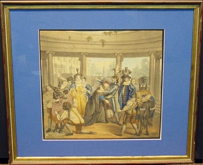 Lot 6 - Circle of Charles Antoine Coypel SCENE FROM A...