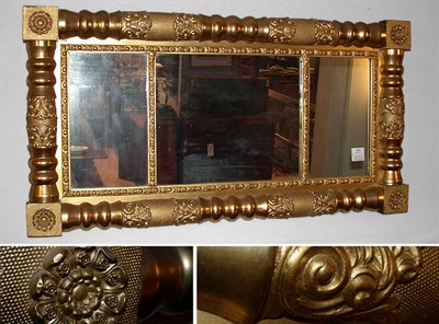 Lot 181 - Classical Gilt-Wood Overmantel Mirror 19th...