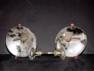 Lot 308 - Two Mercury Glass Reflectors and a Mercury...