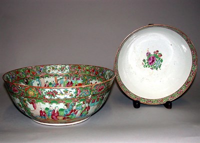 Lot 280 - Two Chinese Export Famille Rose Porcelain...