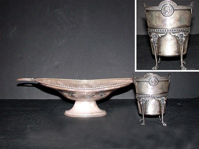 Lot 226 - American Silver Two-Handled Footed Bowl 1850s...