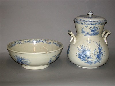 Lot 207 - English Transfer Decorated Pottery Covered...