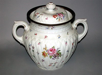 Lot 208 - Viennese Porcelain Two-Handled Covered Vase...