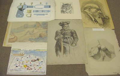 Lot 20 - James Denina 20th Century MISCELLANEOUS GROUP...