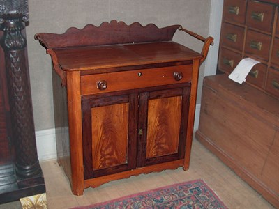 Lot 263 - American Maple Washstand Height 37 inches,...