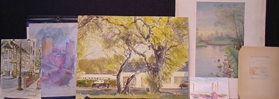 Lot 5 - American School 20th Century SUBURBIA...