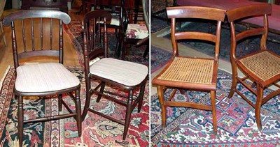 Lot 108 - Miscellaneous Group of Seven American Side Chairs