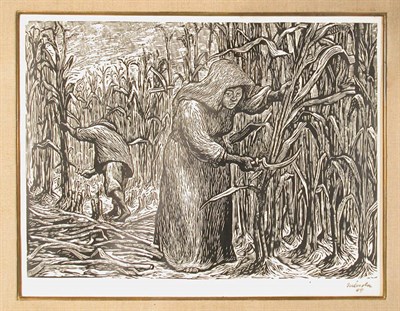Lot 238 - Leopoldo Mendez [CLEARING THE CORN FIELDS]...