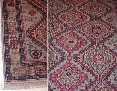 Lot 614 - Romanian Rug Mid 20th century The allover...