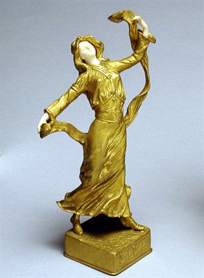 Lot 308 - Gilt-Bronze and Ivory Figure of Salome Georges...