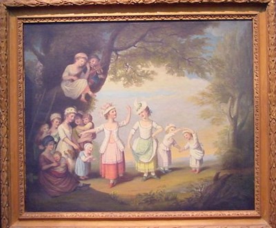 Lot 87 - After Francis Wheatley CHILDREN DANCING IN A...