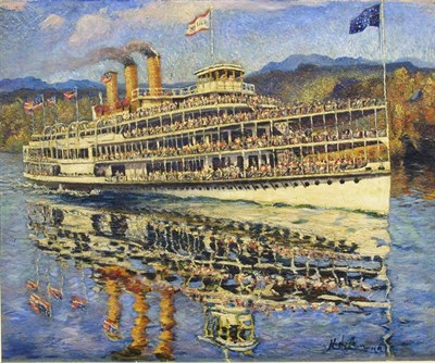 Lot 117 - Richard Hayley Lever 1876-1958 DAY LINER...