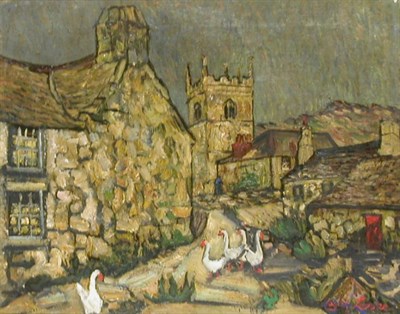 Lot 119 - Richard Hayley Lever 1876-1958 ZENNOR TOWN,...