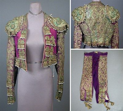 Lot 912A - Early 20th Century Matadoor Costume