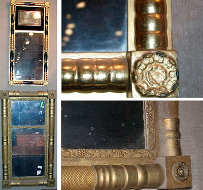 Lot 136 - Two Classical Gilt-Wood Mirrors Height of...