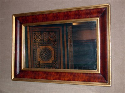 Lot 232 - Classical Mahogany and Gilt-Wood Mirror Height...