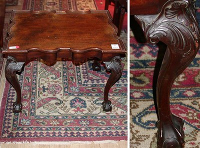 Lot 296 - Georgian Style Mahogany Low Table