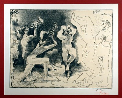 Lot 269 - Pablo Picasso LA DANSE DES FAUNES (B. 830; M....