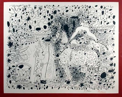 Lot 270 - Pablo Picasso L'ECUYERE (B. 999; M. 333)...