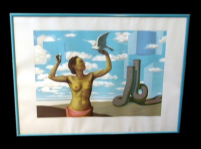Lot 232 - After Rene Magritte LE DOMAINE ENCHANTE Color...