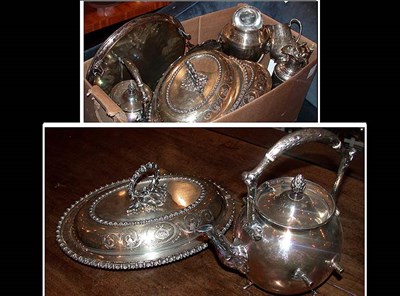 Lot 374 - Miscellaneous Group of Silver Plated Articles