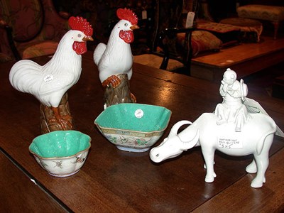 Lot 240 - Group of Five Chinese Porcelain Articles
