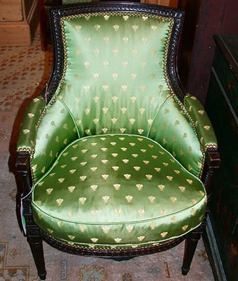 Lot 199 - Louis XVI Upholstered Bergere