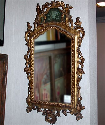Lot 163 - Italian Rococo Gilt-Wood Mirror